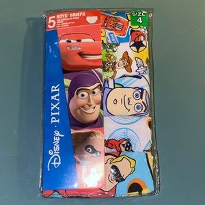 Disney Pixar Boys' Briefs - Colorful Character Set